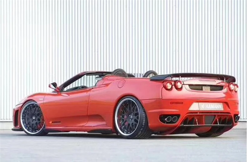 Комплект из юбки и спойлера ДЛЯ Ferrari 430 настоящего углеродного волокна