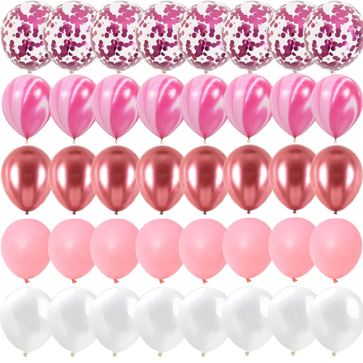 

15Pcs Black Gold Latex Balloons 18 30 40 50 Happy Birthday Party Confetti Balloons Adult Birthday Ballons Decorations Supplies