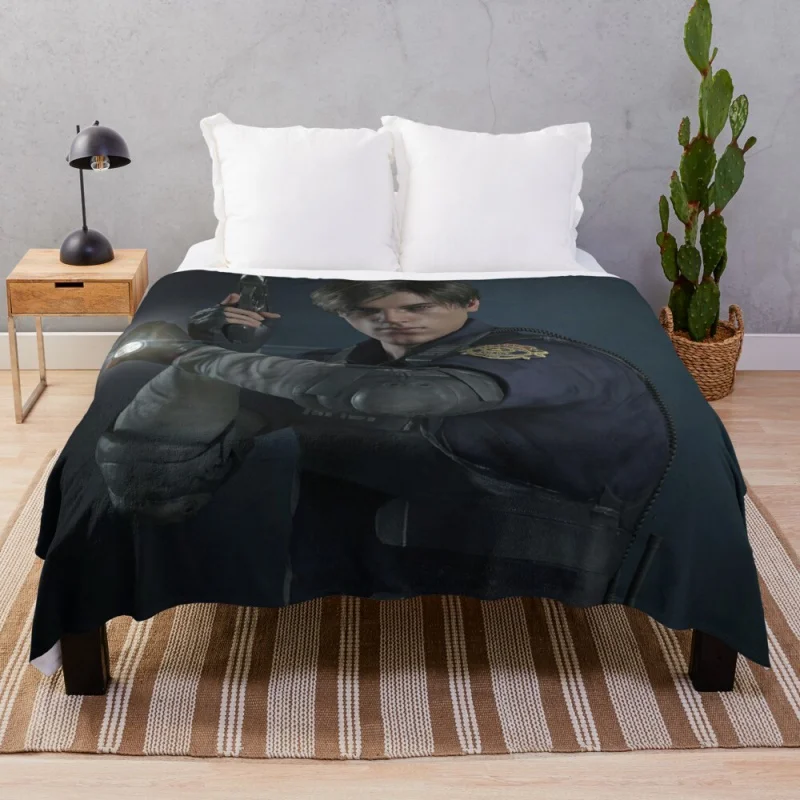

Leon Kennedy, одеяло из синтетической кожи, бархатное ворсовое одеяло