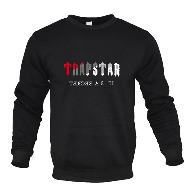 

2023 new Trapstar men's turtleneck stylish casual sports sweater turtleneck men's sweatshirt men's sports sweater