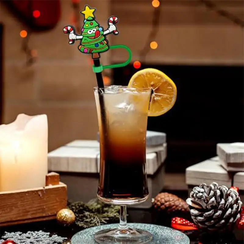 Пылезащитные соломенные крышки рождественский соломенный топпер декор