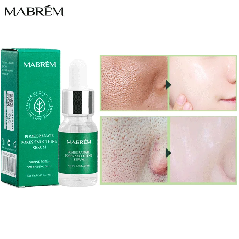 

Pomegranate Pore Smoothing Serum Skincare Facial Treatment Pore Reduction Blackhead Removal Moisturizing Anti-aging Anti-Wrinkle