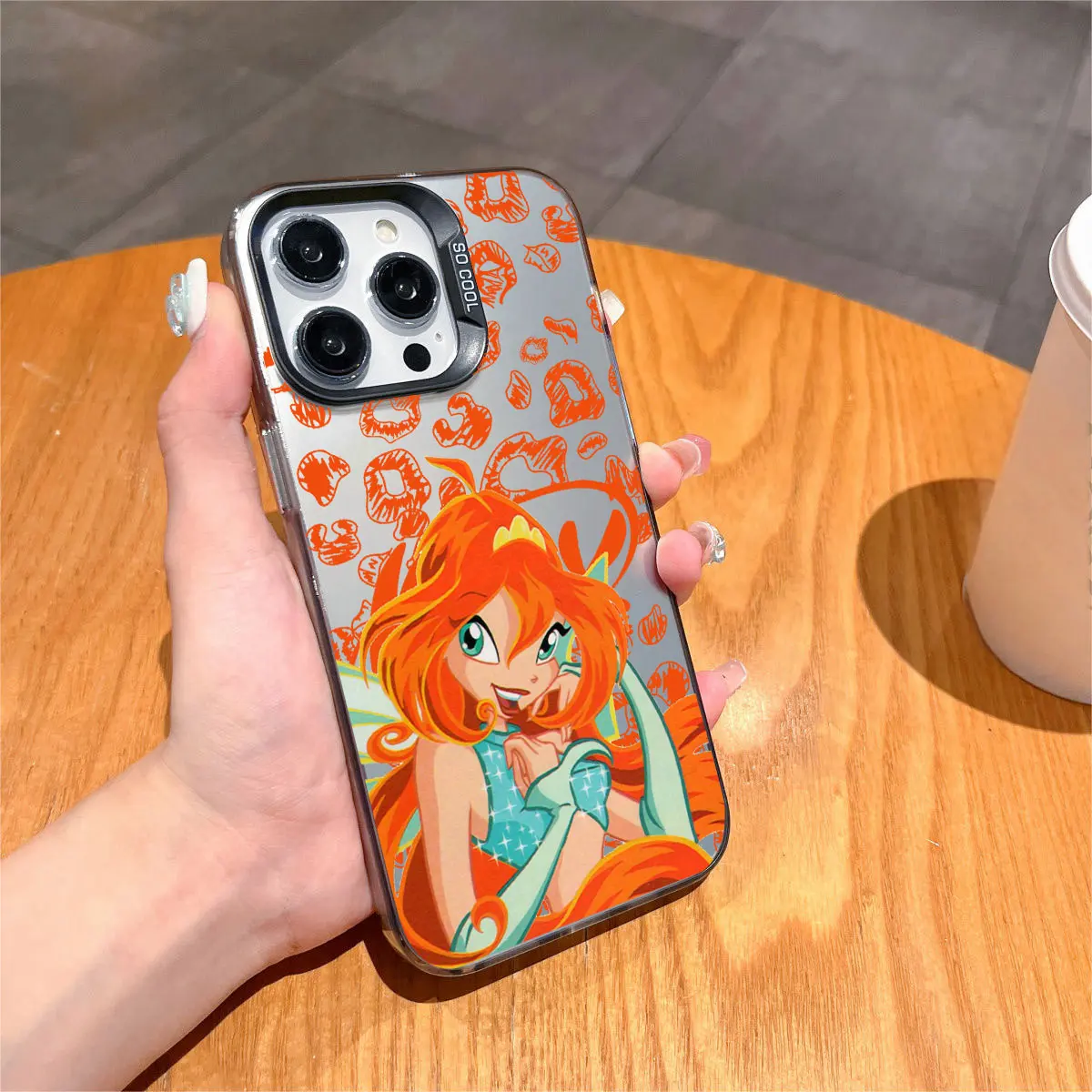 Фото Новый модный матовый чехол для телефона Winxs для Oppo A5x A60 A79 A98 A1 A78 A58 A38 A18 A57 A76 A36 A17 A94 A74 A55 F29 Pro 4G 5G №4