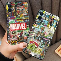 marvel comics logo phone cases for iphone 11 11 pro 11 pro max 12 12 pro 12 pro max 12 mini 13 pro 13 pro max soft tpu carcasa