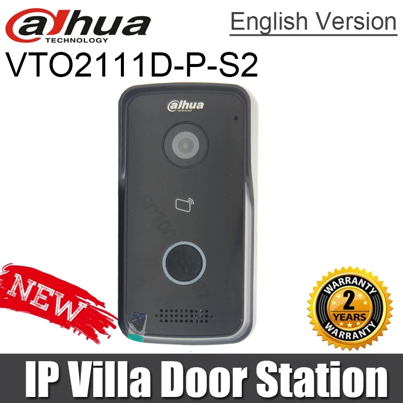 

Новый оригинальный телефон Dahua VTO2111D-P-S2, замкнутый на две двери