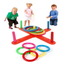 childrens outdoor sports toys puzzle throwing ring set creative parent child interactive game childrens sense system training