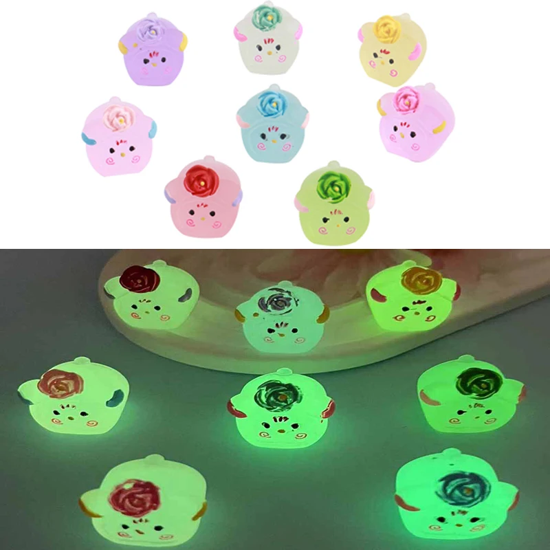 

5 шт., светящиеся мини-украшения для сада, кукольного домика