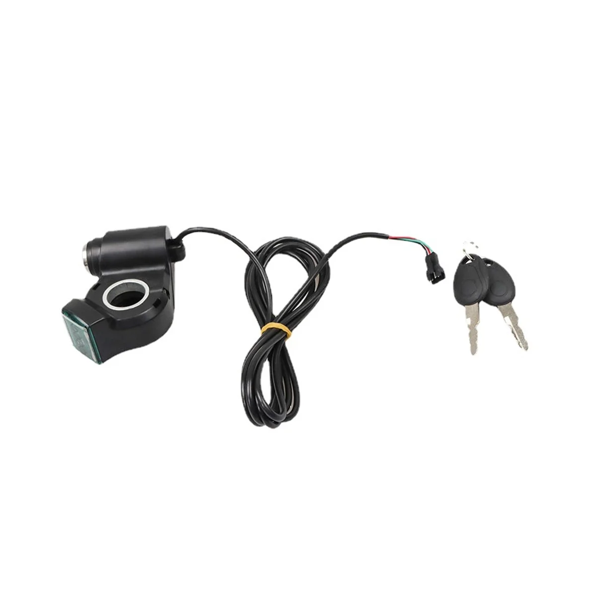 

Electric Vehicle Thumb Throttle Voltmeter Key Switch Off Door Lock for Electric Scooter