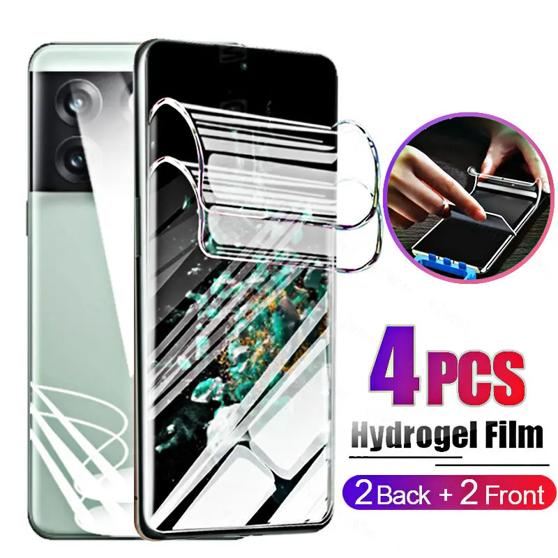 HD Hydrogel Film For Oneplus Ace pro Screen Protector on For Oneplus 8T 7T 7Pro ace racing 7 T 8 T Back Protective Film Not Glas