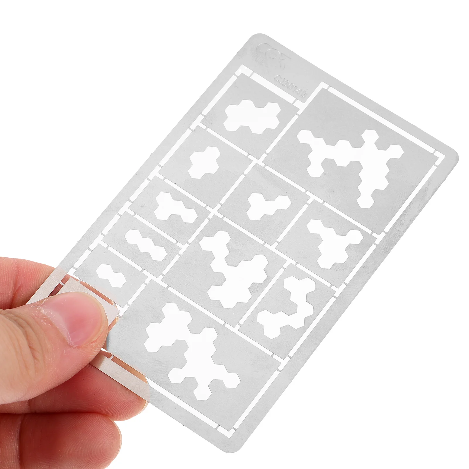 Камуфляжная распылительная доска многоразовые шаблоны для распыления трафареты