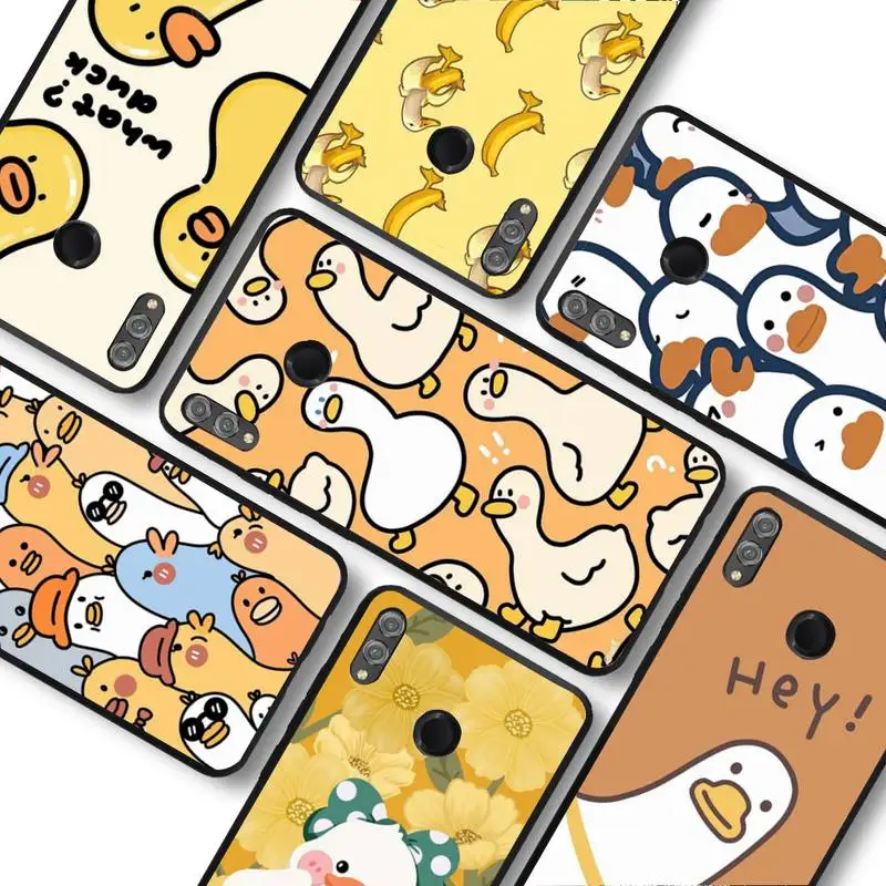 

duck Phone Case for Huawei Honor 10 i 8X C 5A 20 9 10 30 lite pro Voew 10 20 V30