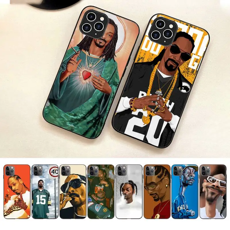 

Snoop Dogg Rapper Phone Case For Iphone 7 8 Plus X Xr Xs 11 12 13 14 Se2020 Mini Pro Max Case