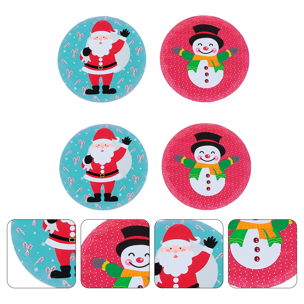 

Cup Holder Christmas Coasters Ceramic Absorbing Coaster Car Housewarming Gift Water Cupholder Holiday Pottery Moisture Mat