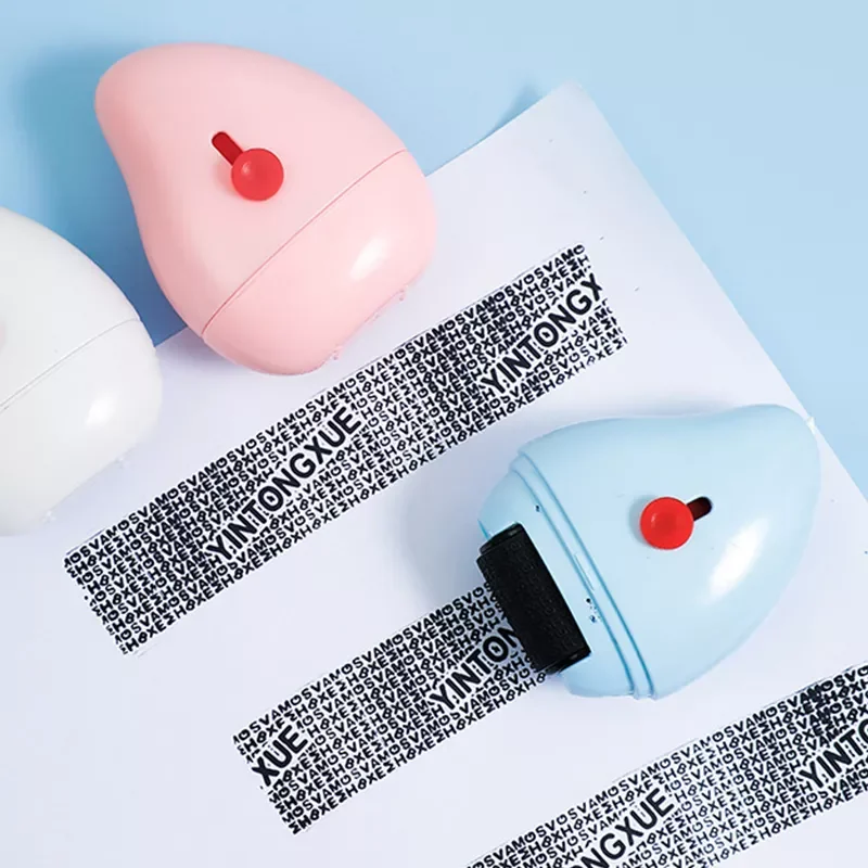 

Theft Protection Security Stamp Roller For Privacy Confidential Data Guard Your Privacy Seal Roller Theft Protect Portable