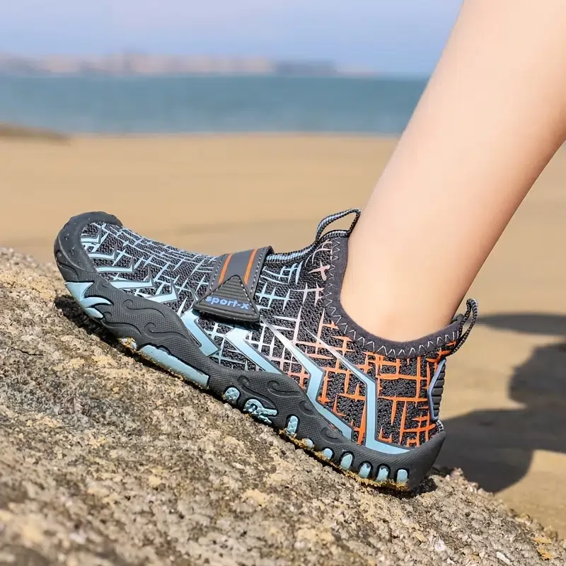 Kids Non-slip Water Shoes Quick Dry Lightweight Sport Shoes For Beach Swim Pool