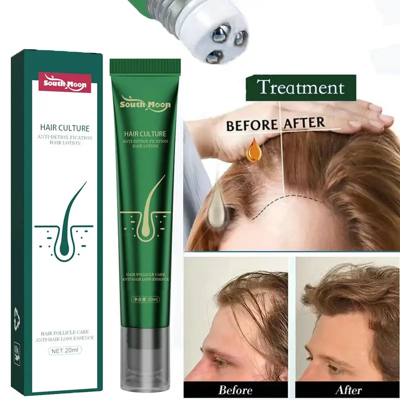 2023 Biotin Fast Hair Growth Oil Hair Regrowth Serum Hair Thinning Treatment Hair Growth Liquid Anti-Hair Loss for Women & Men