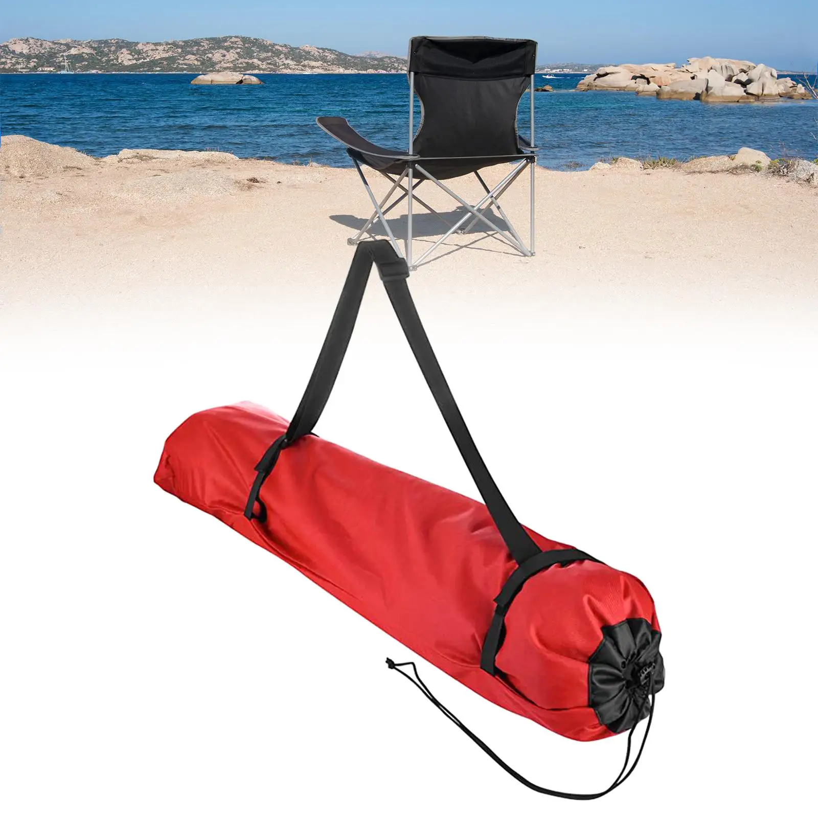 

Camping Chair Bag Folding Chair Storage Bag, Wear Resistant Garden Chair