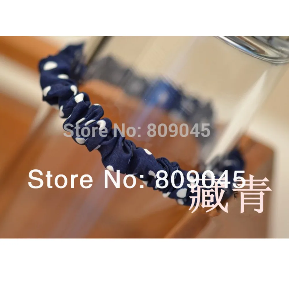 (Min order $10)Colorful flower hairband for women/girl ponytail holder elastic hair band ties hair accessory HB16 200pcs/lot