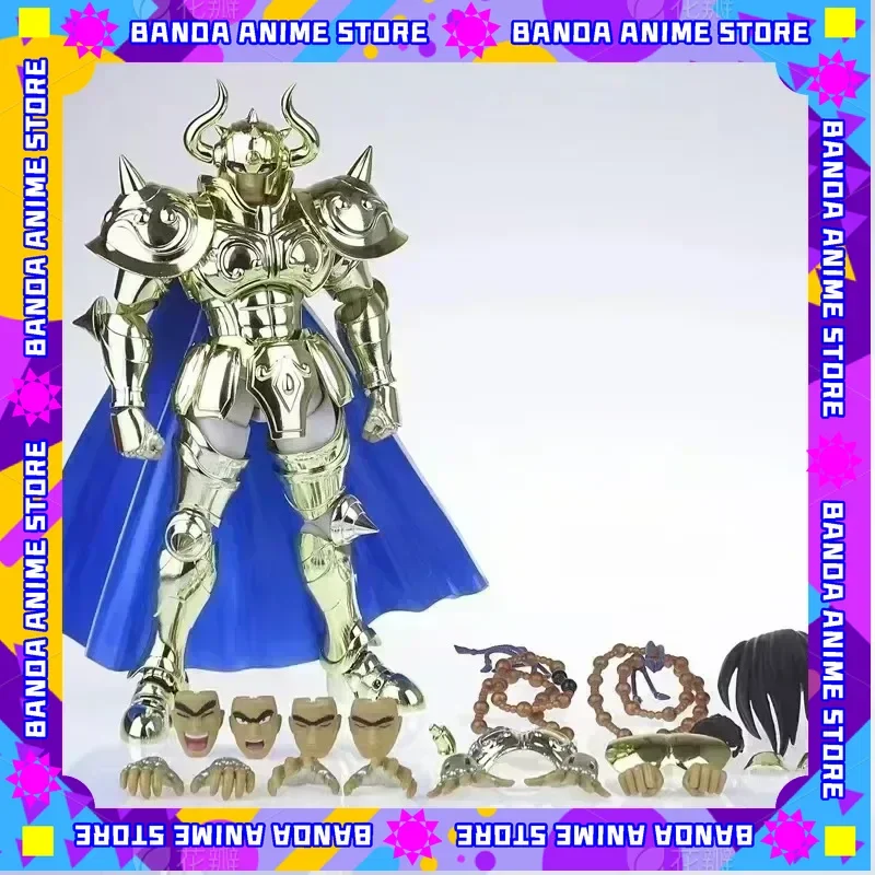 Фигурка CS Model Saint Seiya Mythical Cloth Ex Taurus Aludiba, 24K Золотой Святой, Рыцари Зодиака, подвижная, коллекционная, подарок (art.: 3920d7dcaa7dd) - 3920d7dcaa7dd