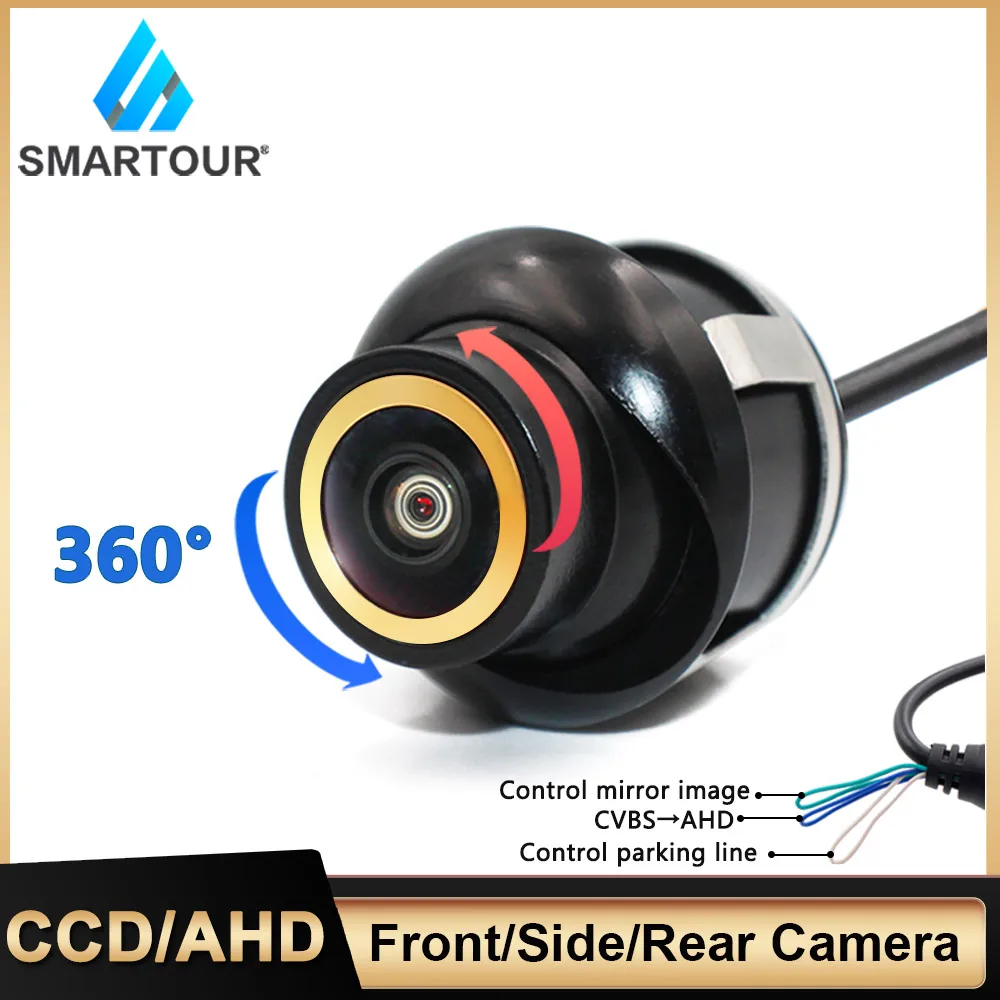 SMARTOUR AHD 720P камера заднего вида с ночным видением рыбий глаз | Автомобили и