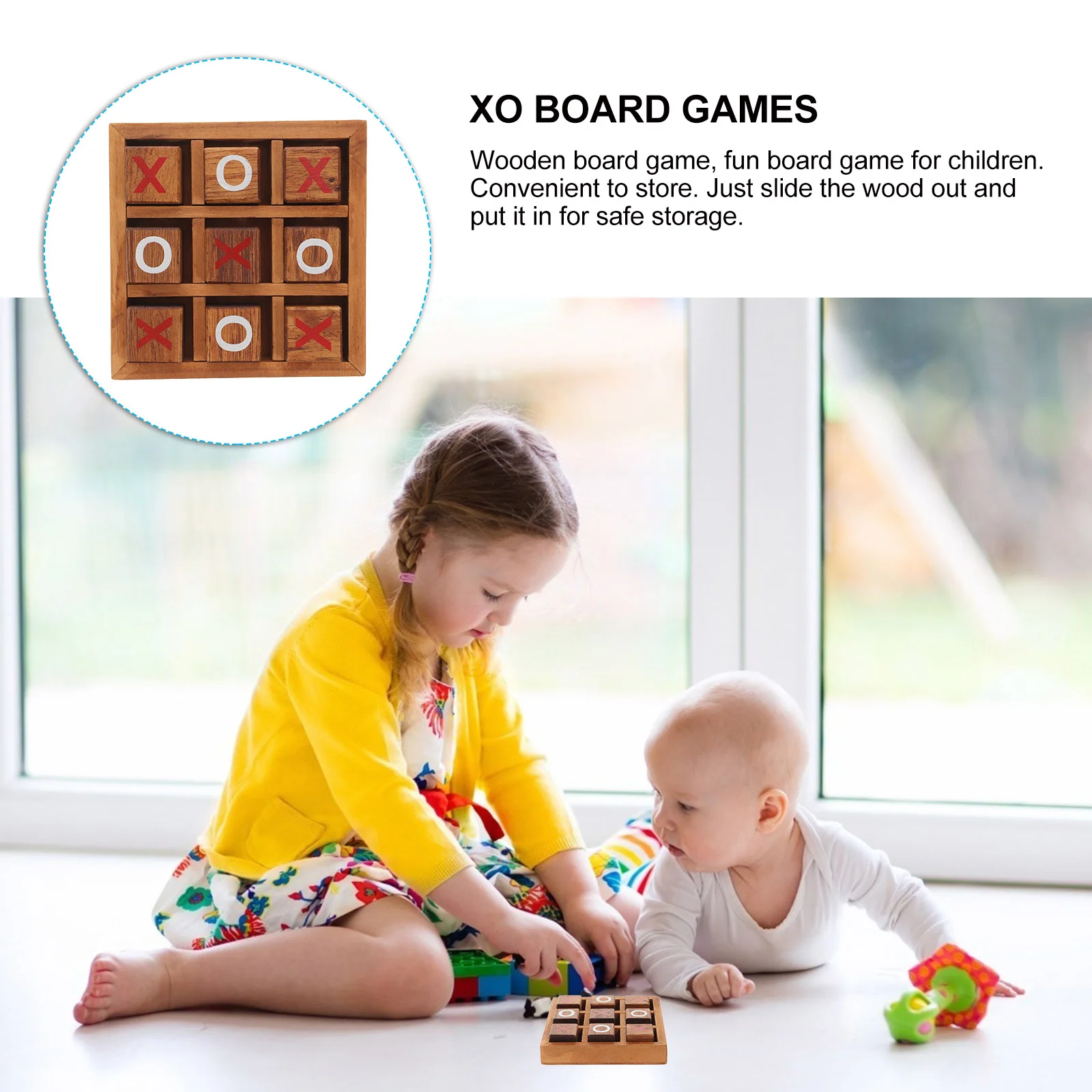 Xo Chess детская развивающая домашняя доска TicTacToe головоломки для взрослых семейные