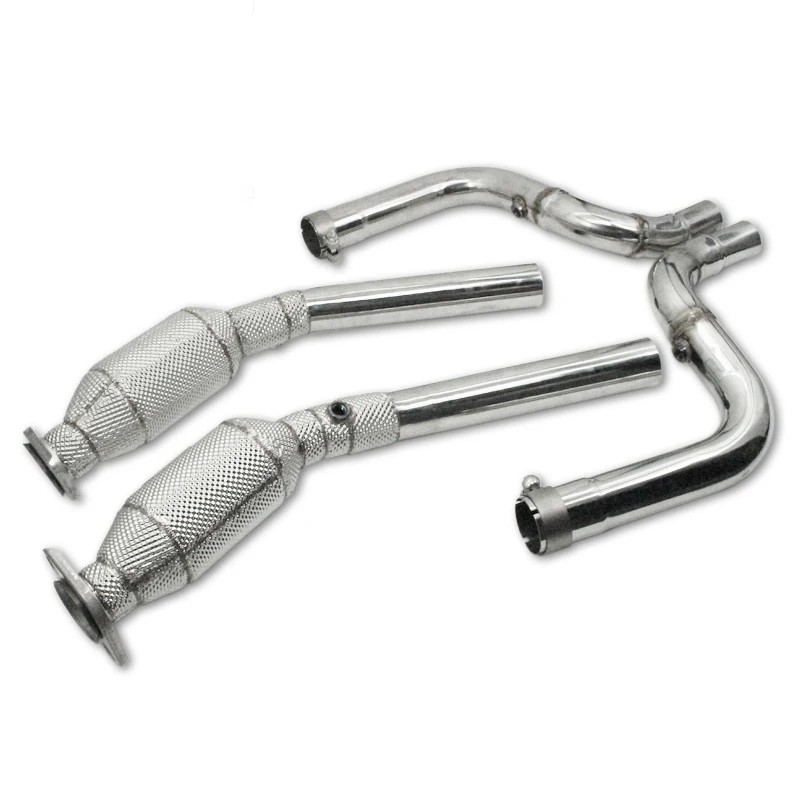 

Exhaust Downpipe For Jaguar XJL 3.0T 2010-2019 Stainless Steel SUS304 High flow catted downpipe with catalyst