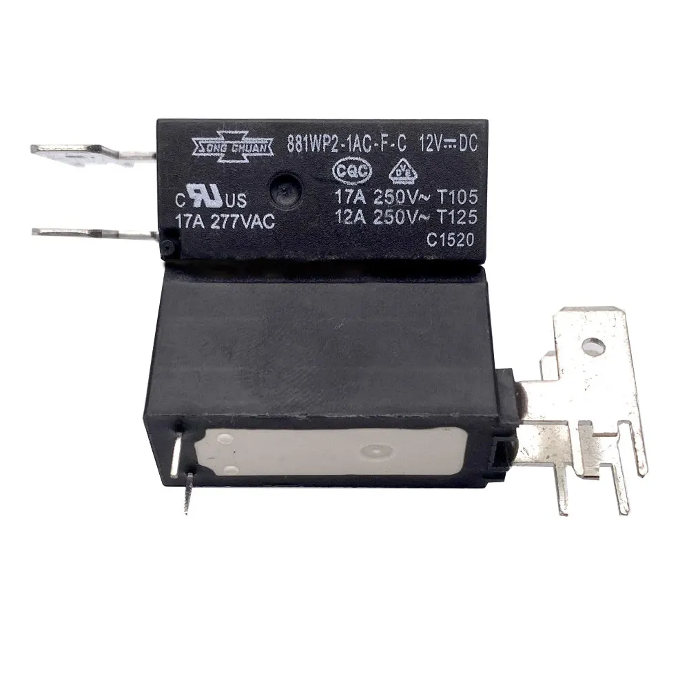 

100% оригинальное новое реле мощности 881WP2-1AC-F-C-12VDC 881WP2-1AC-F-C-DC12V 881WP2-1AC-F-CM02-12VDC 6pins 17A 12VDC