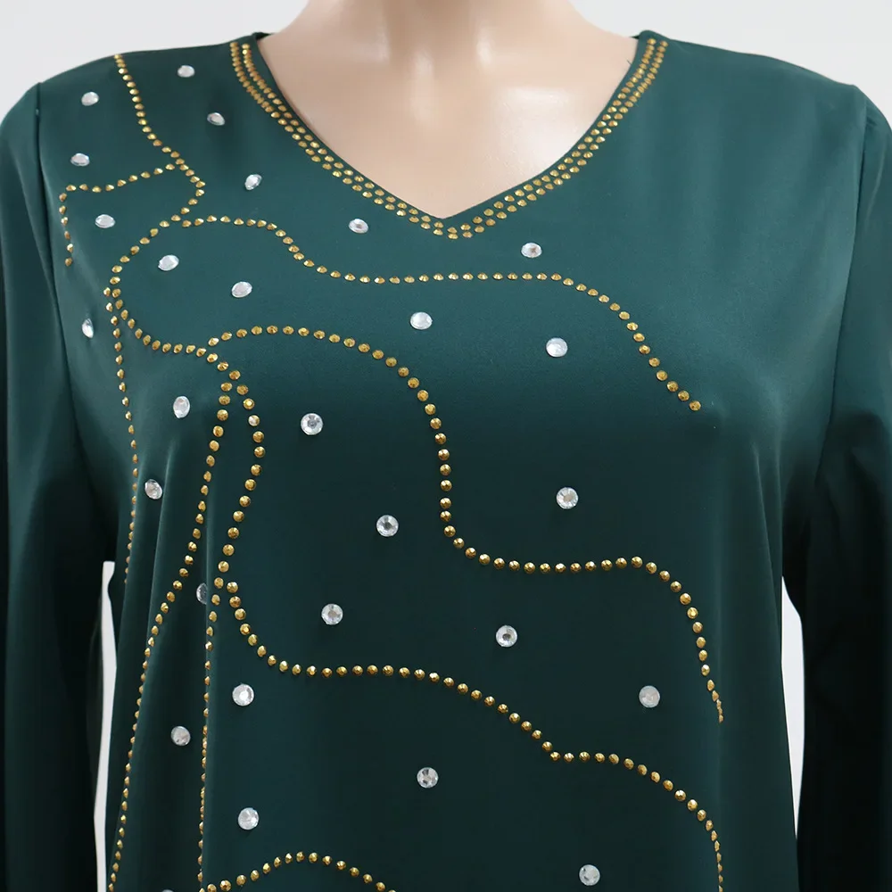 Ид Мубарак хиджаб мусульманское модное платье женское Дубай Абая кимоно с