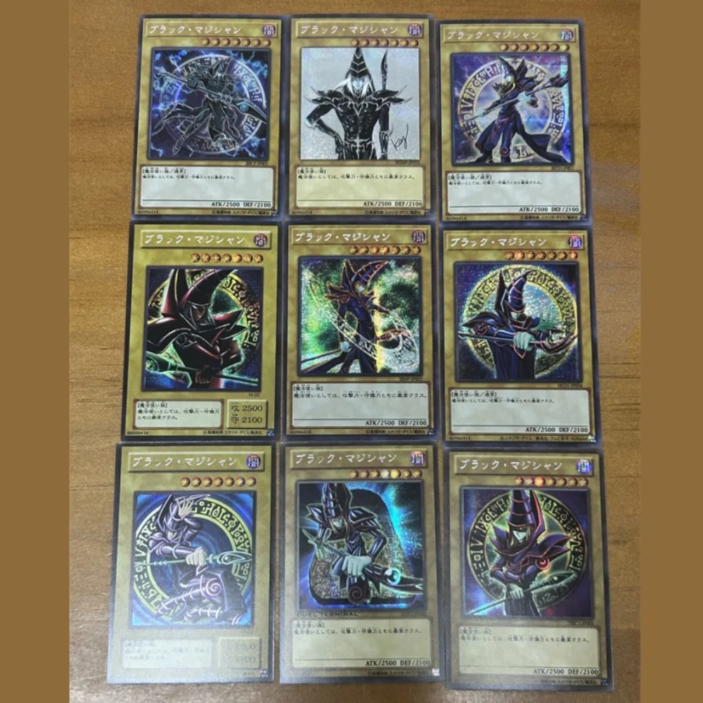 DIY Yu-Gi-Oh Dark Magician BlueEyes белый дракон Темный волшебный девушка фонарик карточка аниме