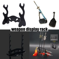 69121527cm gun spear sword weapon model display rack stand plastic toys home decoration game anime peripherals accessories