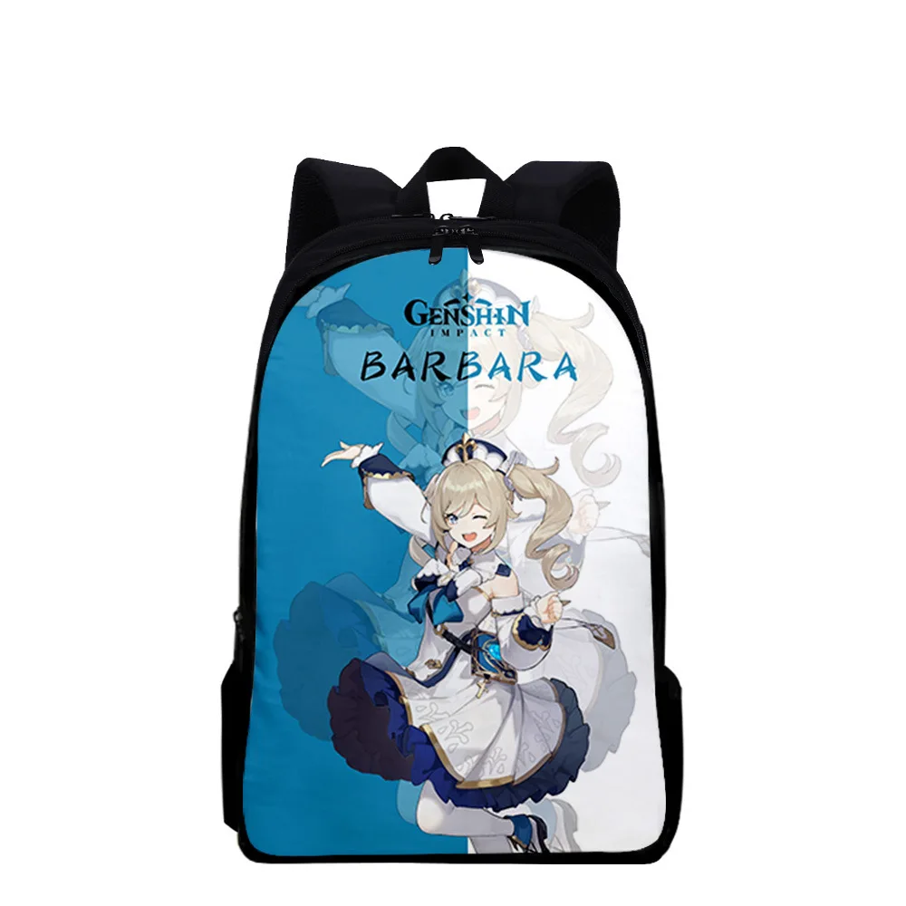 

New 2022 Genshin impact 3D printed cross-border digital backpack for men and women schoolbag backpack student backpack