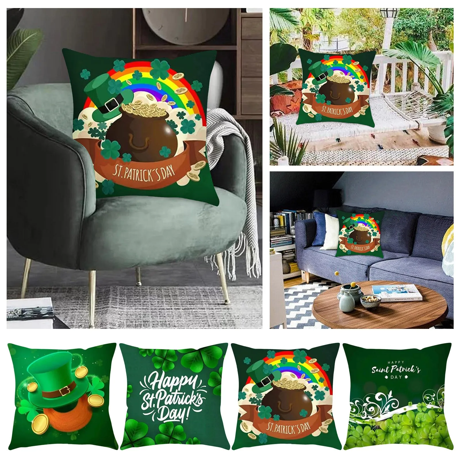 

Наволочки ирландского дня, декоративные наволочки для гостиной, дивана, спальни