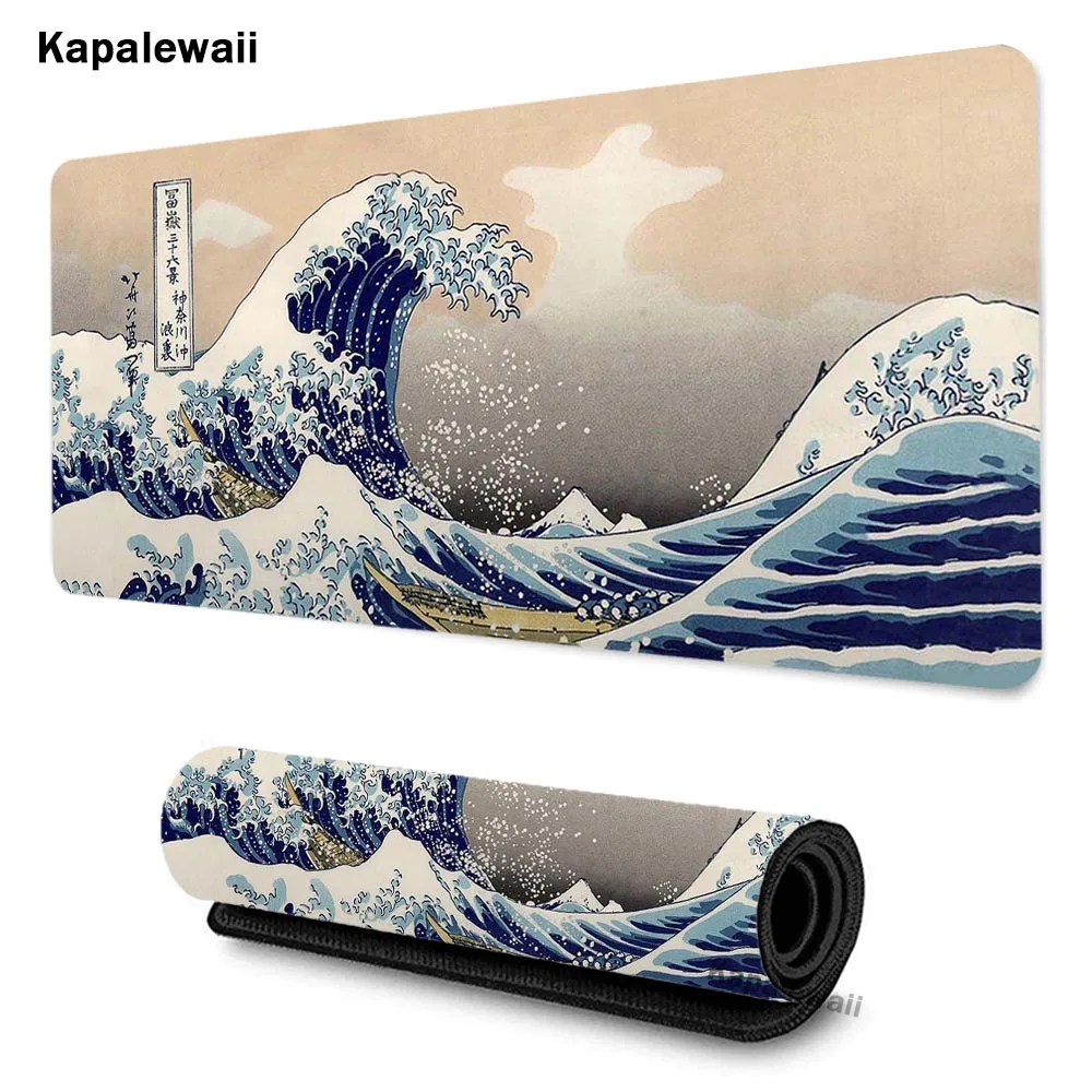 Коврик для мыши Fuji с японским известным креплением 90x40 см аниме XXL игровой коврик