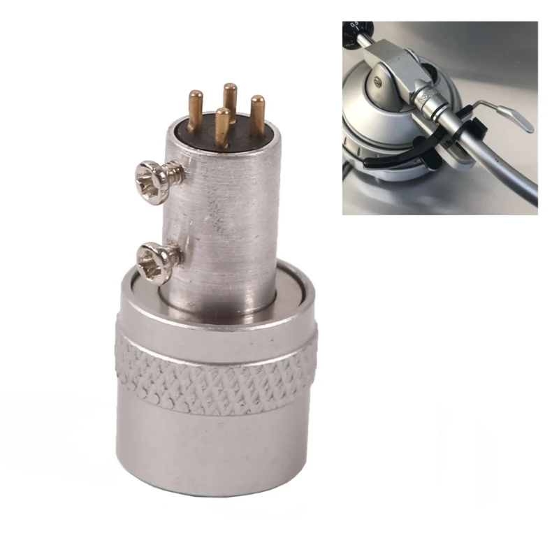 

Sleek Aluminum Headshell Socket for SME Tonearms Perfect forVinyl Enthusiasts