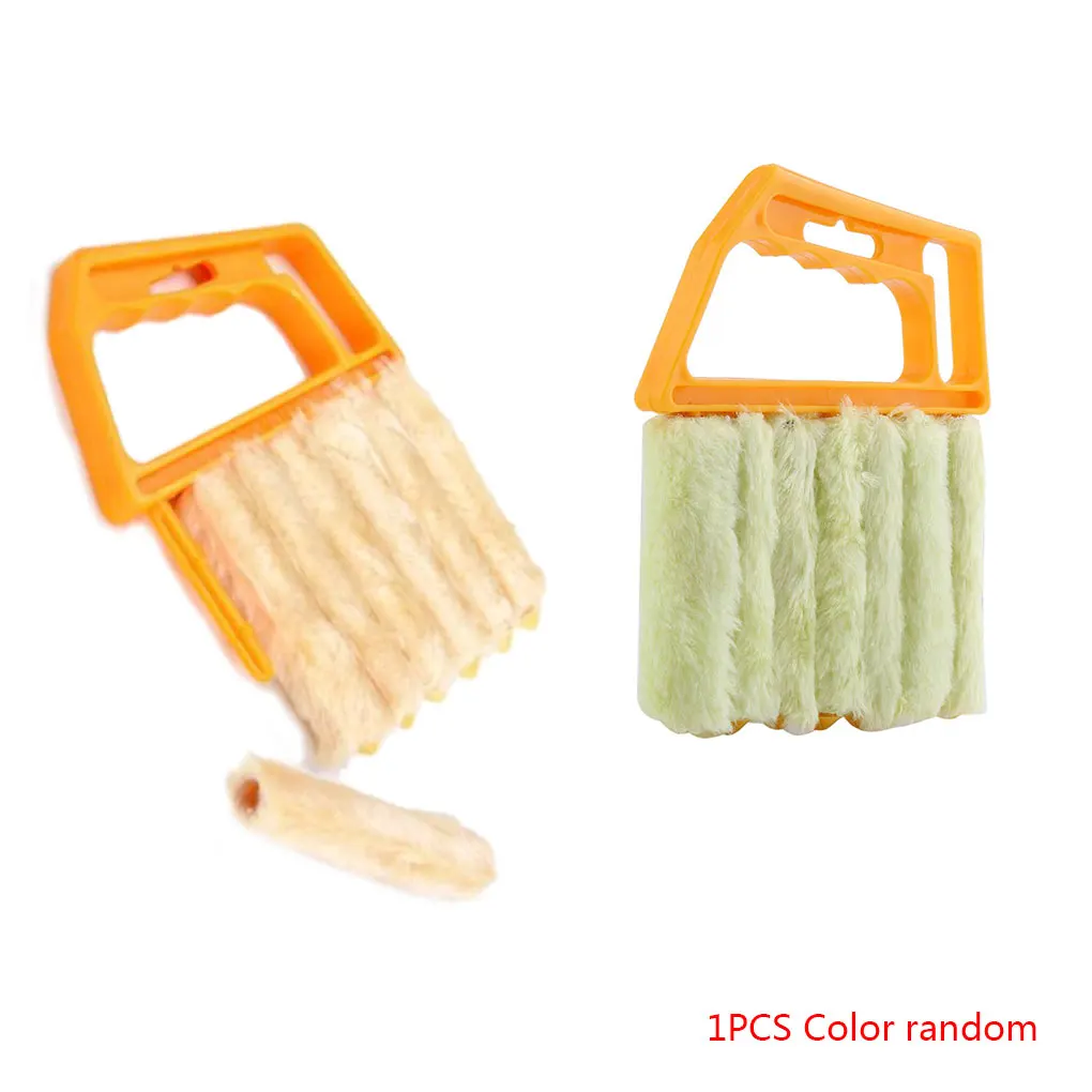 

Louver Detachable Cleaning Brush Air Conditioner Outlet Dust Removal Brush Furniture Window Blinds Cleaner Random Color
