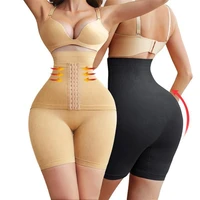 fajas colombianas reductora butt lifter shaper women high waist short powernet seamless pressure abdomen levanta gluteos mujer