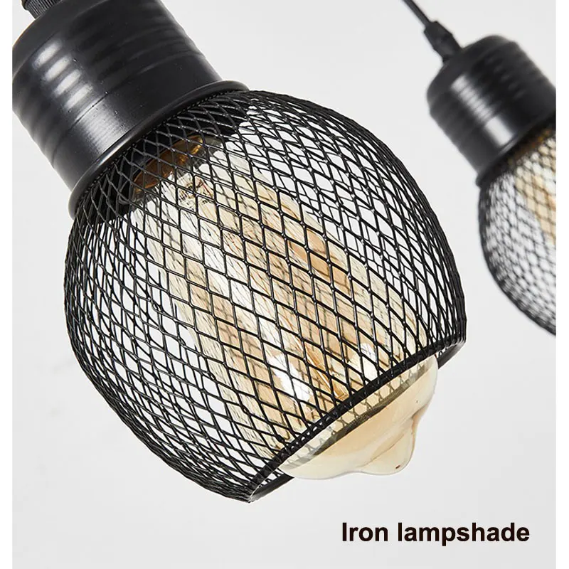 Винтажный подвесной светильник для ресторана индустриальный стиль кофейня