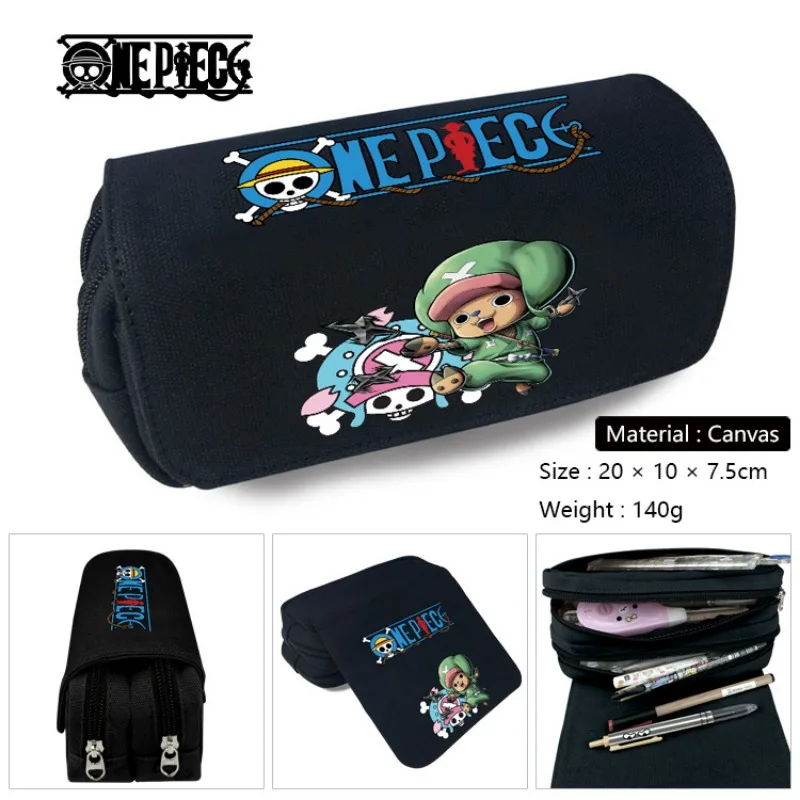 

Anime Periphery One Piece Student Stationery Pen Case Trafalgaro Student Pen Case Multifunctional Pen Case