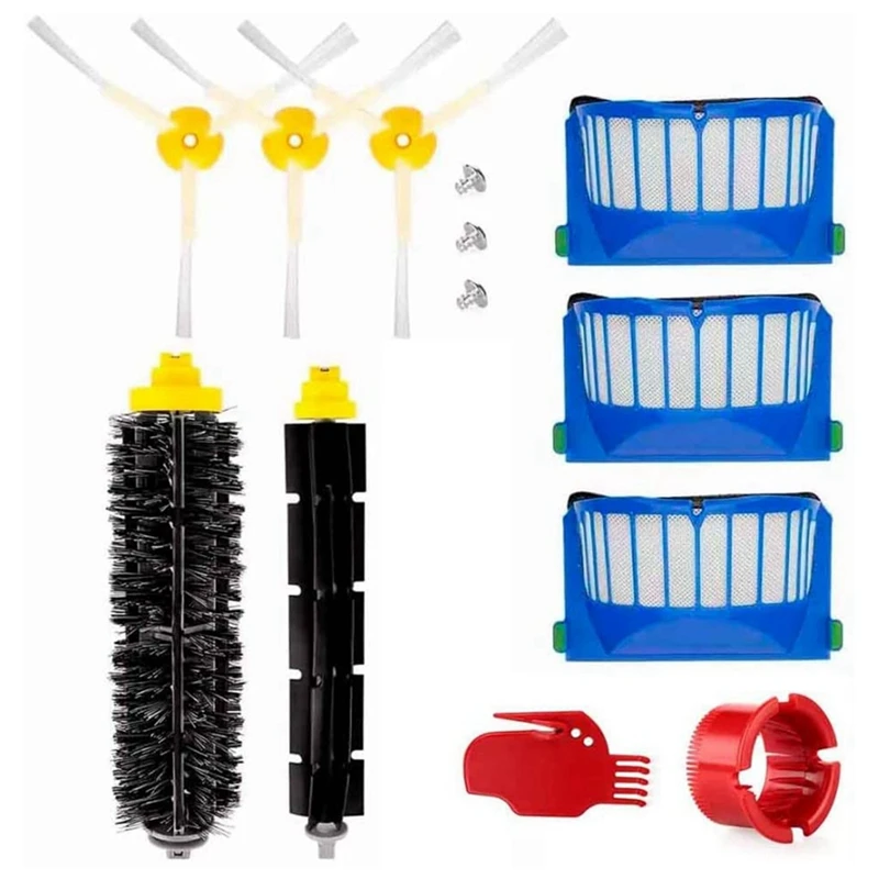 

Hepa Filter Roller Side Brush For Irobot Roomba 600 SERIES Vacuum Cleaner Spare Parts