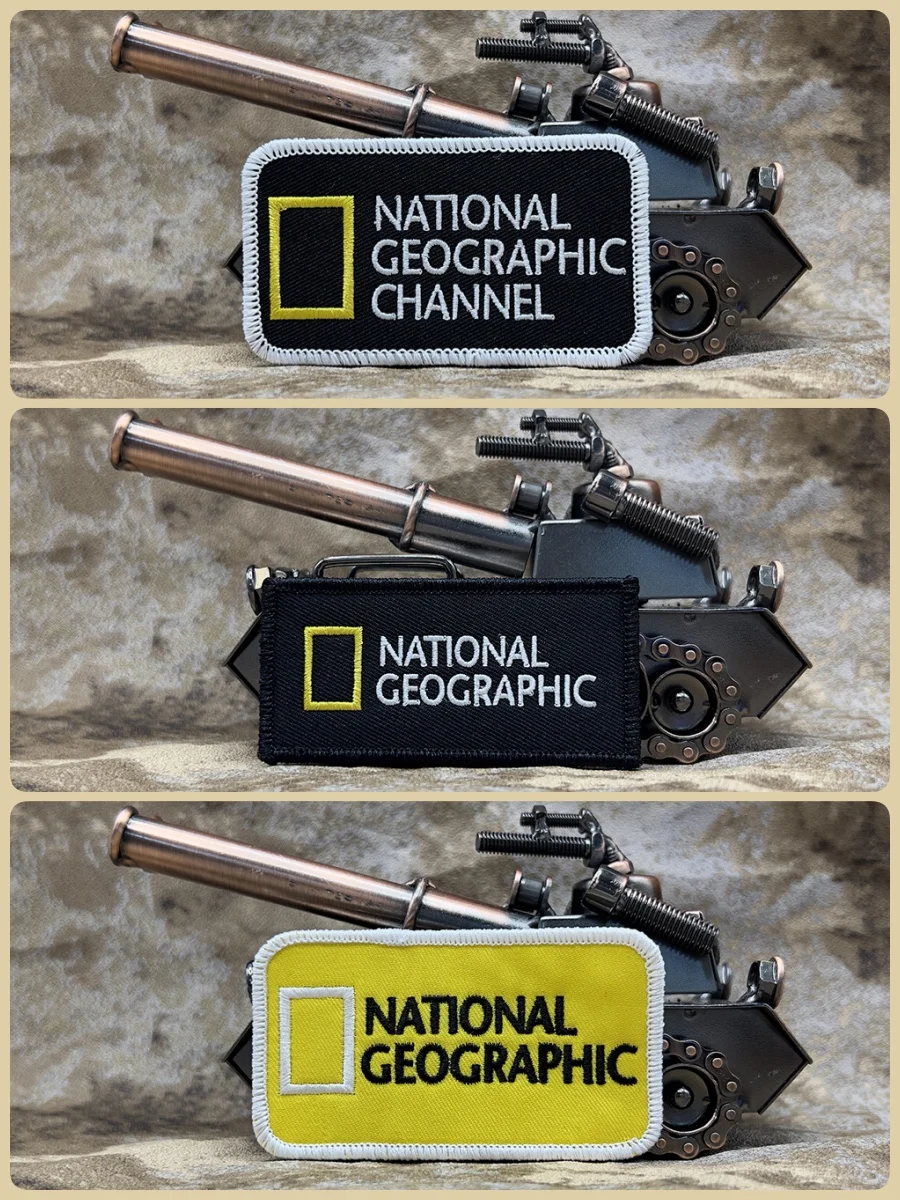 Нашивки с вышивкой и геометрическим рисунком значки в стиле панк-рок наклейки