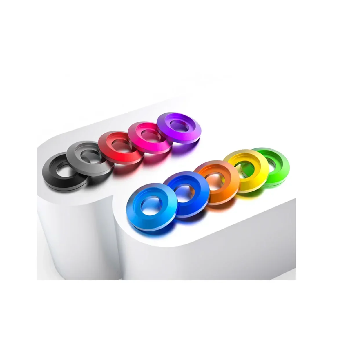 Разноцветная прокладка из алюминиевого сплава