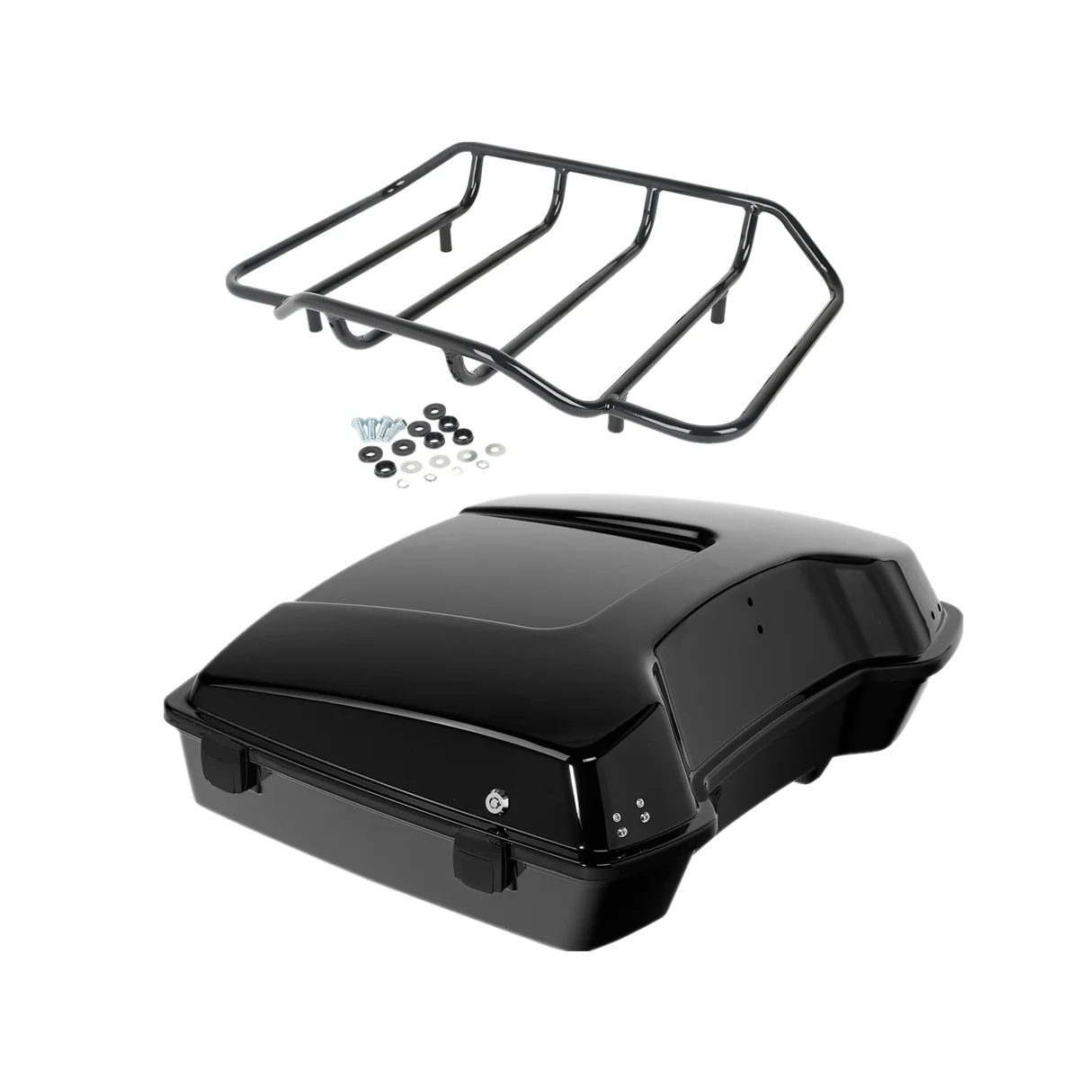 

Багажная стойка для бритвы для мотоцикла Harley Tour Pack Touring Road King Electra Glide Road Glide King 1997-2013 12