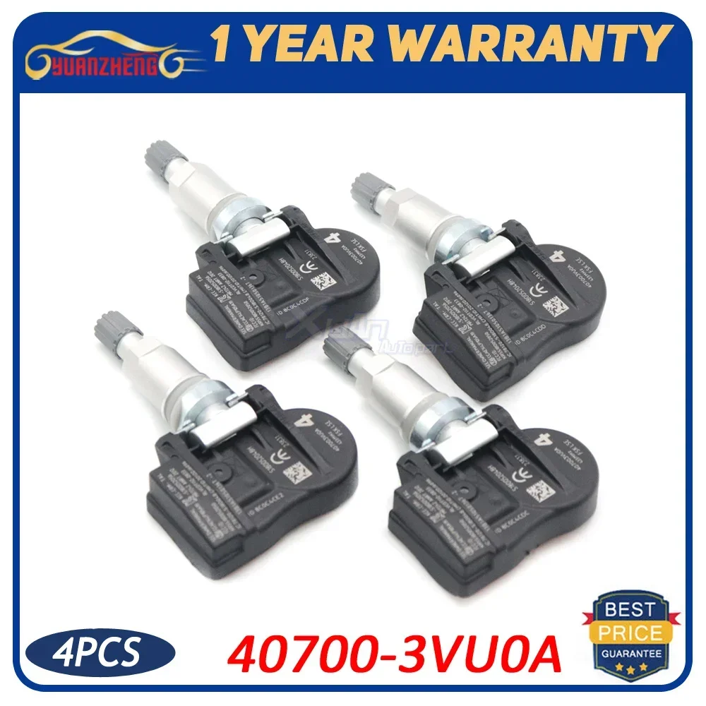 Автомобильный датчик давления в шинах 40700-3VU0A TPMS для Nissan Rogue NOTE QASHQAI TIIDA X-T Renault ESPACE V