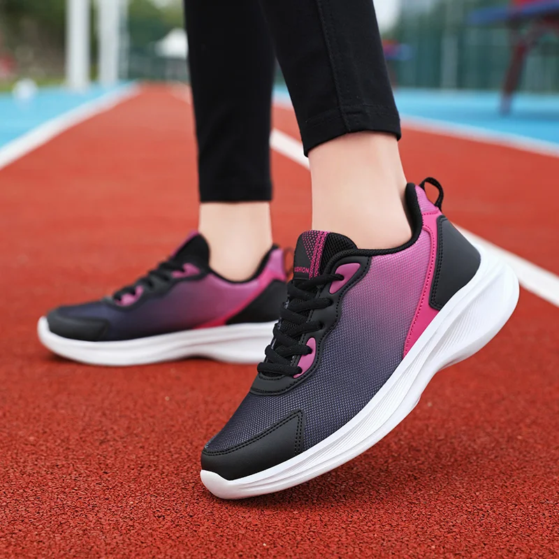 

Tide Trend Women's Tennis Sports Shoes Female Students Light Weight Running Sneakers Girls Teenager Jogging Travelling Footwear