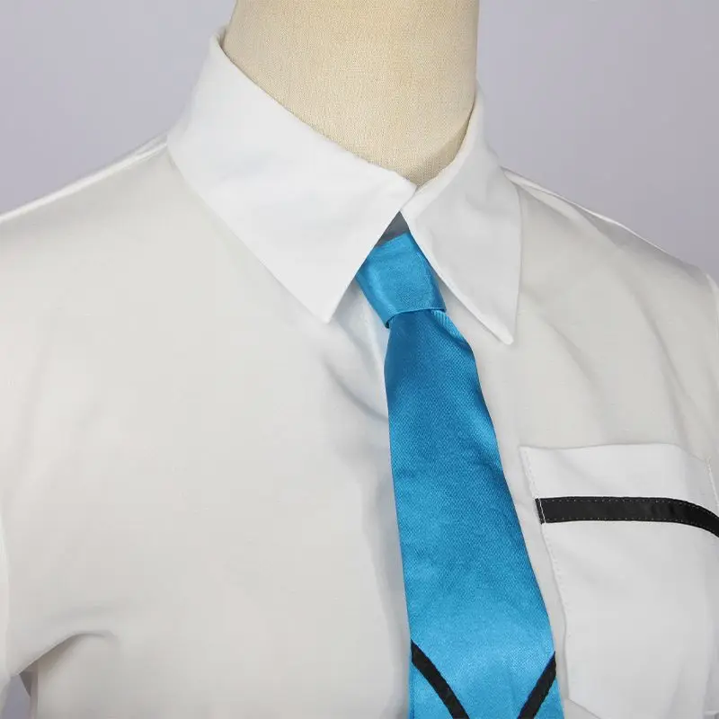 Аниме игра синий архив Cos Suna женщина Kami Shiroko пальто рубашка шарф юбка носки