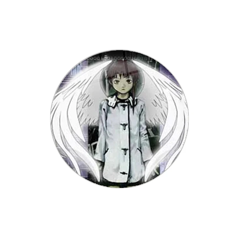 Аниме серийные эксперименты фигурка Lain 12 мм/16 мм/18 мм/20 мм/25 мм/30 мм круглая