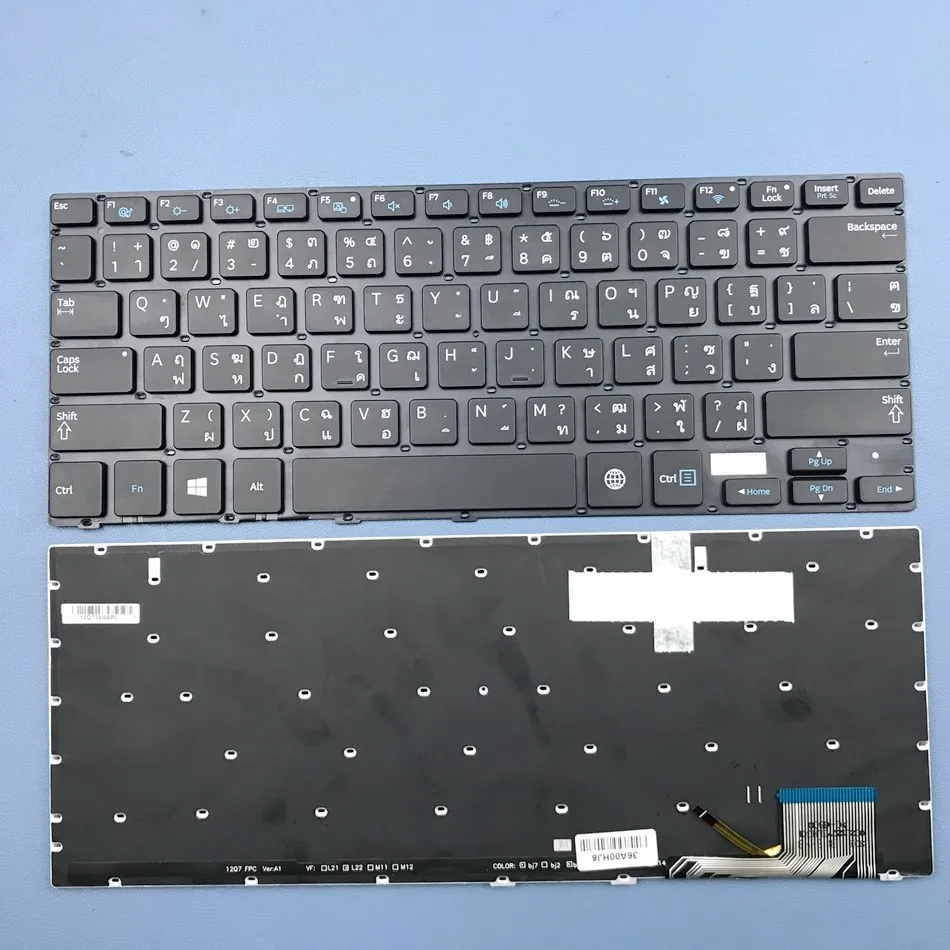 Тайская Клавиатура для ноутбука Samsung NP730U3E NP740U3E 740U3E-X02 740U3E-S01