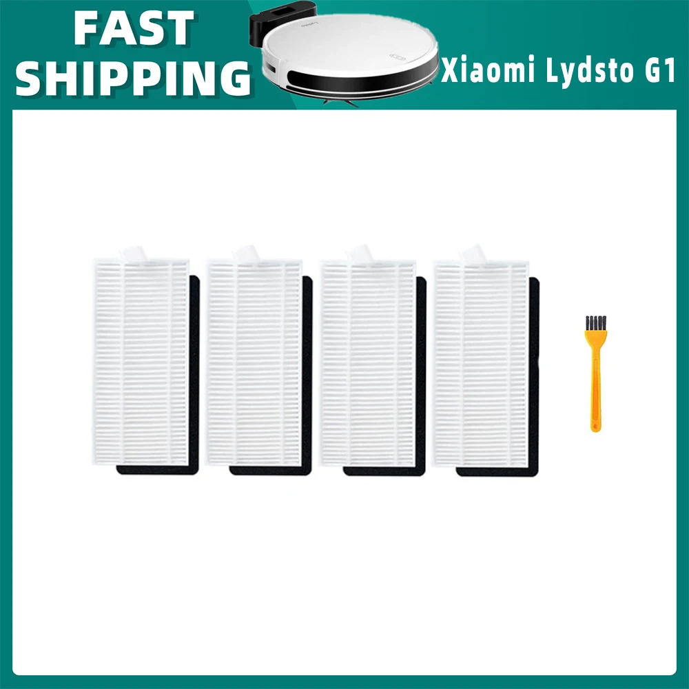 

Xiaomi Lydsto G1 Набор аксессуаров для робота-пылесоса , основная боковая щетка, Hepa фильтр, пылесборник, тряпичная тряпка