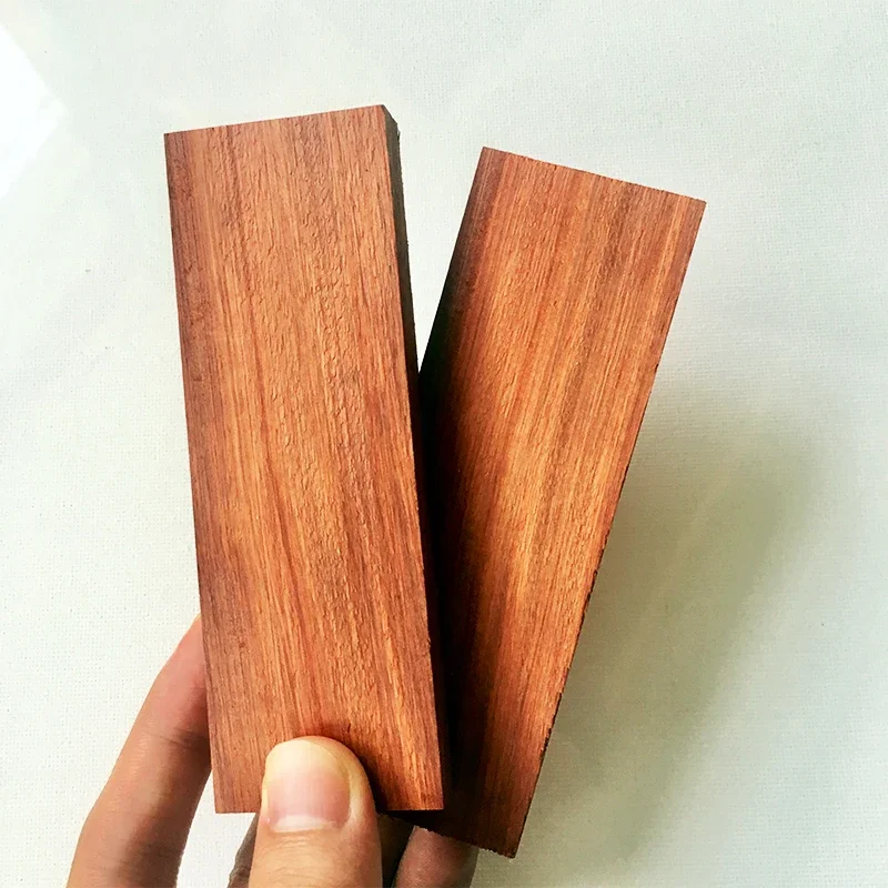 Материал ручки ножа сделай сам 2 шт. Красное сандаловое дерево размер 120x40x10 мм