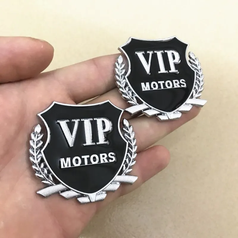 

1 Pcs 3D Car Styling VIP Car Logo Badge for Toyota for Honda for Ford for Chevrolet for Benz for BMW for Audi Car Decor Stickers